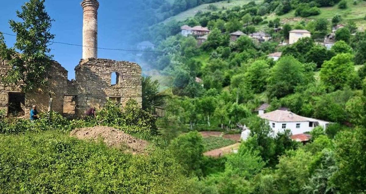 Bu köyde bir adım atınca ülke değişiyor