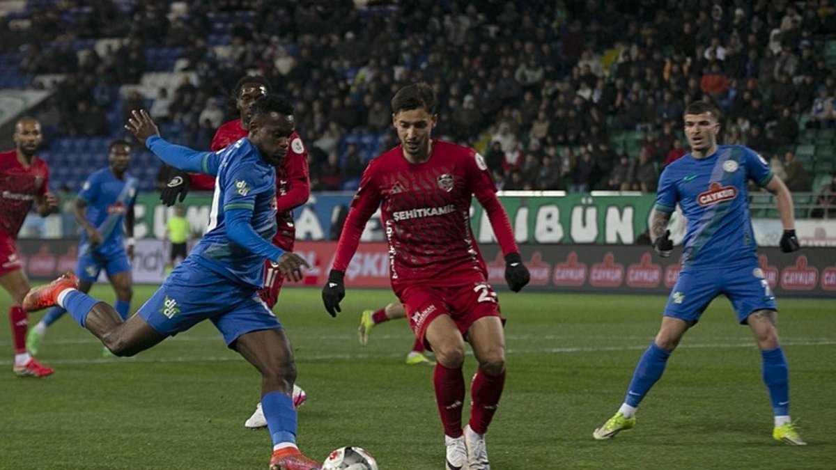 Çaykur Rizespor evinde Gaziantep FK’yı yendi! (İŞTE MAÇIN ÖZETİ)