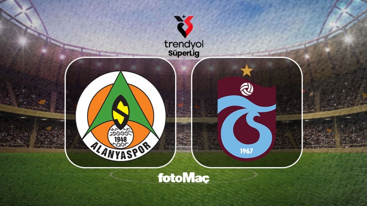 Corendon Alanyaspor-Trabzonspor maçı ne zaman? Saat kaçta, hangi kanalda? Muhtemel 11’ler