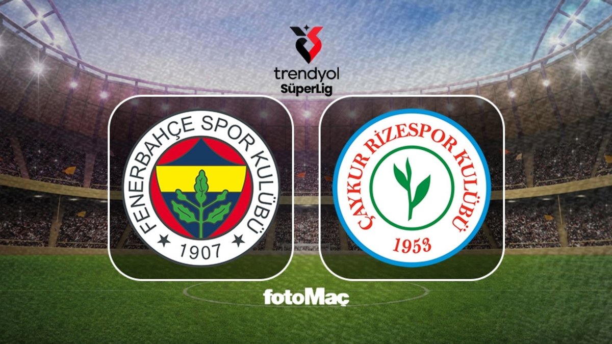 Fenerbahçe-Çaykur Rizespor maçı ne zaman? Saat kaçta ve hangi kanalda?