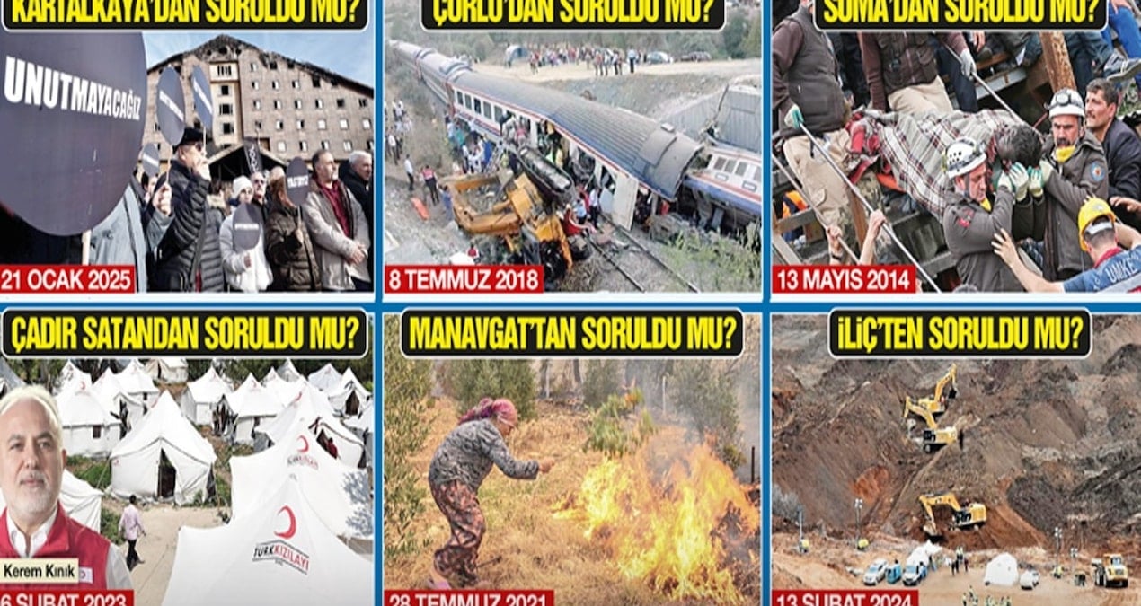 Hesap soracaksanız bu ihmaller unutulmasın