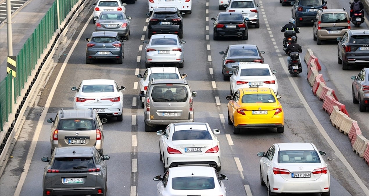 İstanbul’da trafik yoğunluğu yüzde 85’e çıktı