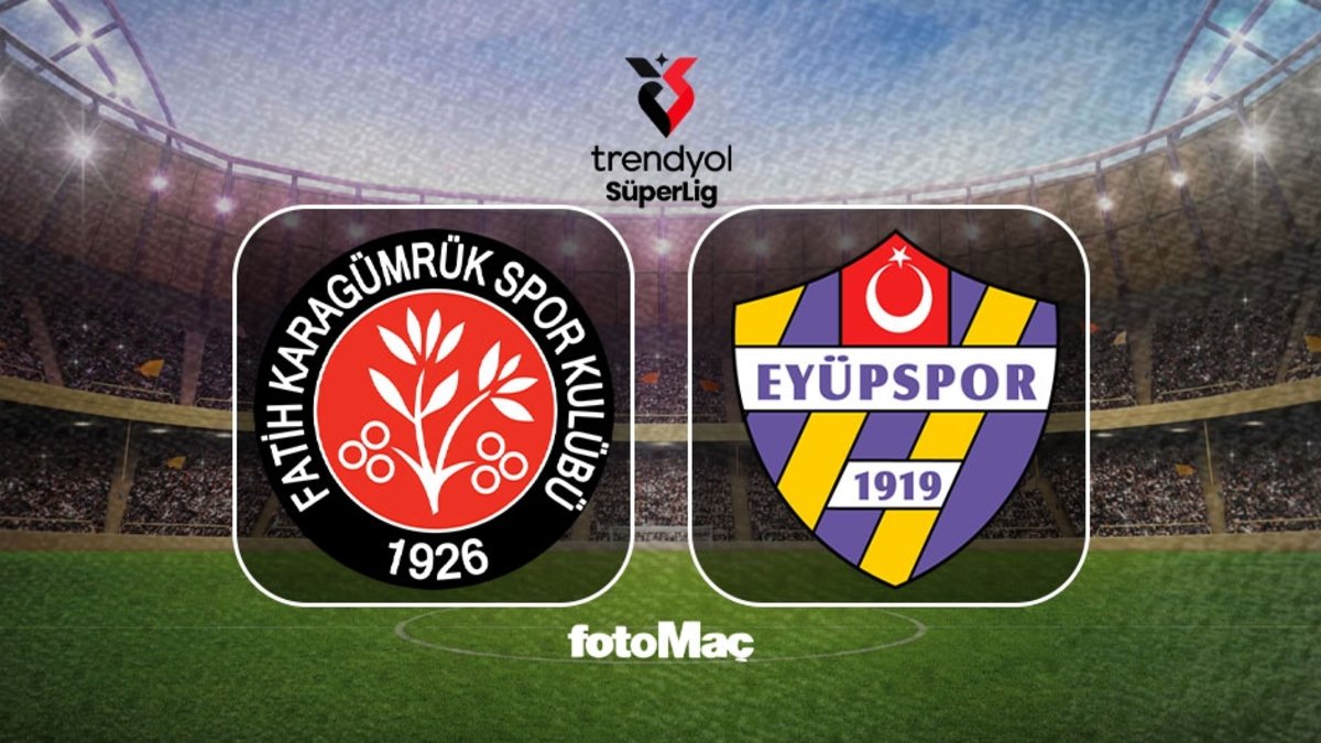 Mısırlı.com.tr Fatih Karagümrük-İkas Eyüpspor maçı ne zaman? Saati ve kanalı!