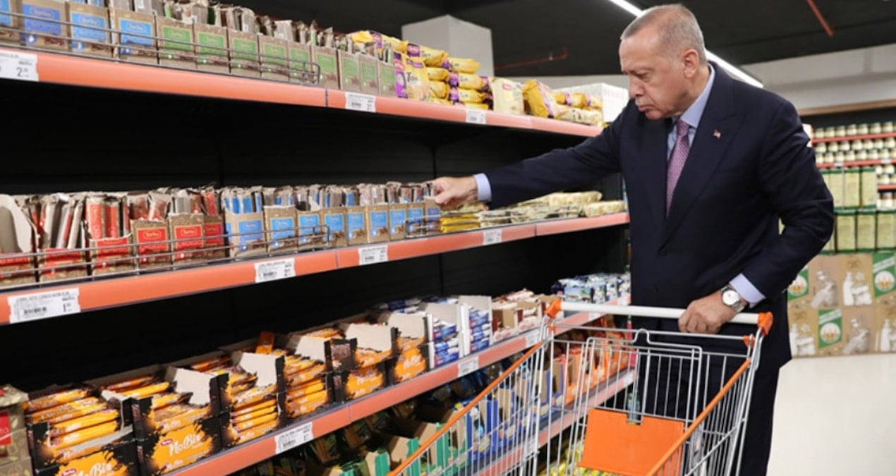 Zammın lokomotifi Erdoğan’ın marketi