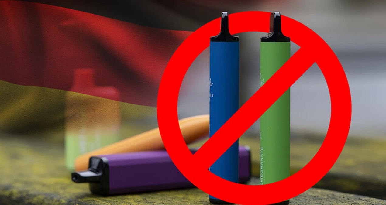 Almanya’da tek kullanımlık elektronik sigaralar yasaklanıyor