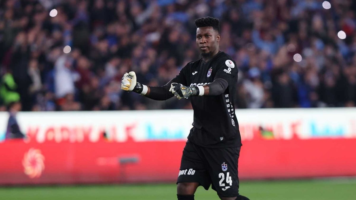 Andre Onana Trabzonspor’a veda etti!