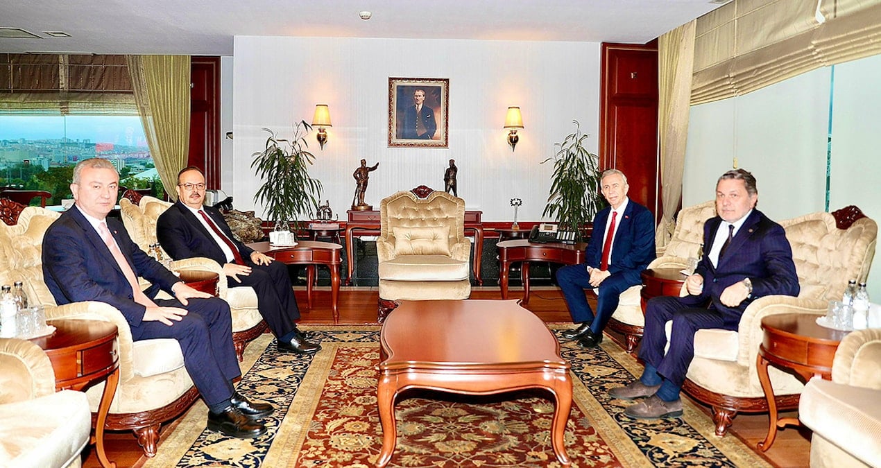 Ankara Valisi Canbolat’tan, Mansur Yavaş’a ziyaret
