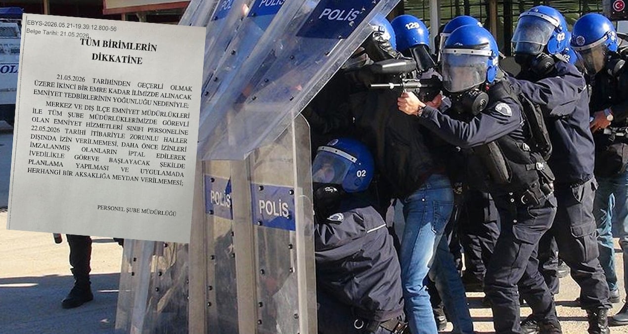 Ankara ve İstanbul’da izinler iptal edildi