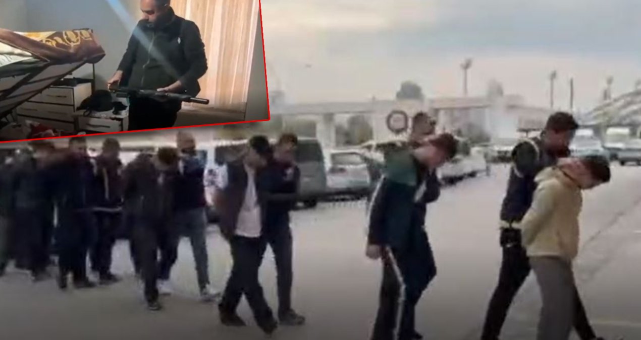 Ankara’da silahlı paylaşım yapanlara kelepçe: Çok sayıda gözaltı