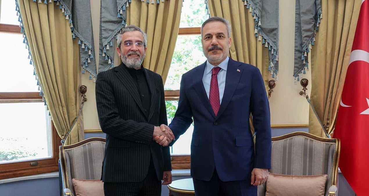 Bakan Fidan, İranlı yetkili Ali Bagheri’yi İstanbul’da kabul etti