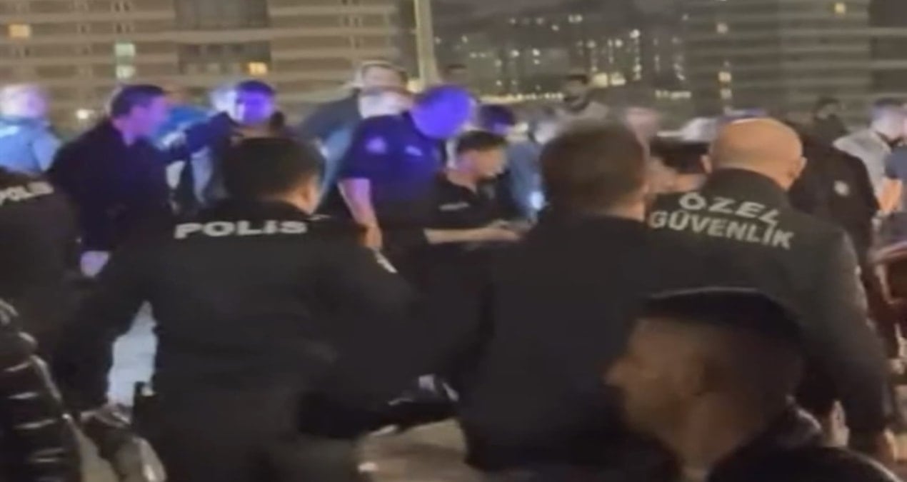 Bayrampaşa sebze halinde meydan savaşı: 12 polis yaralandı!