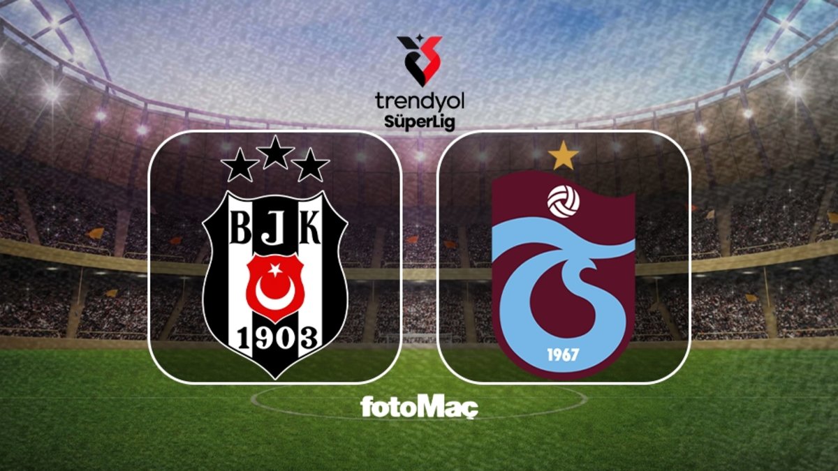 Beşiktaş-Trabzonspor DERBİ İZLE | Maç saat kaçta, hangi kanalda? | Muhtemel 11’ler