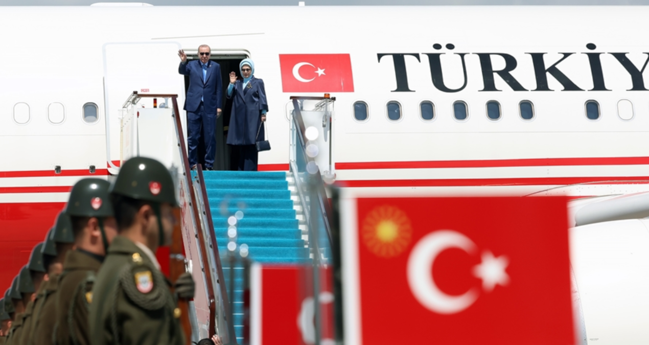 Cumhurbaşkanı Erdoğan, Kazakistan’a gitti