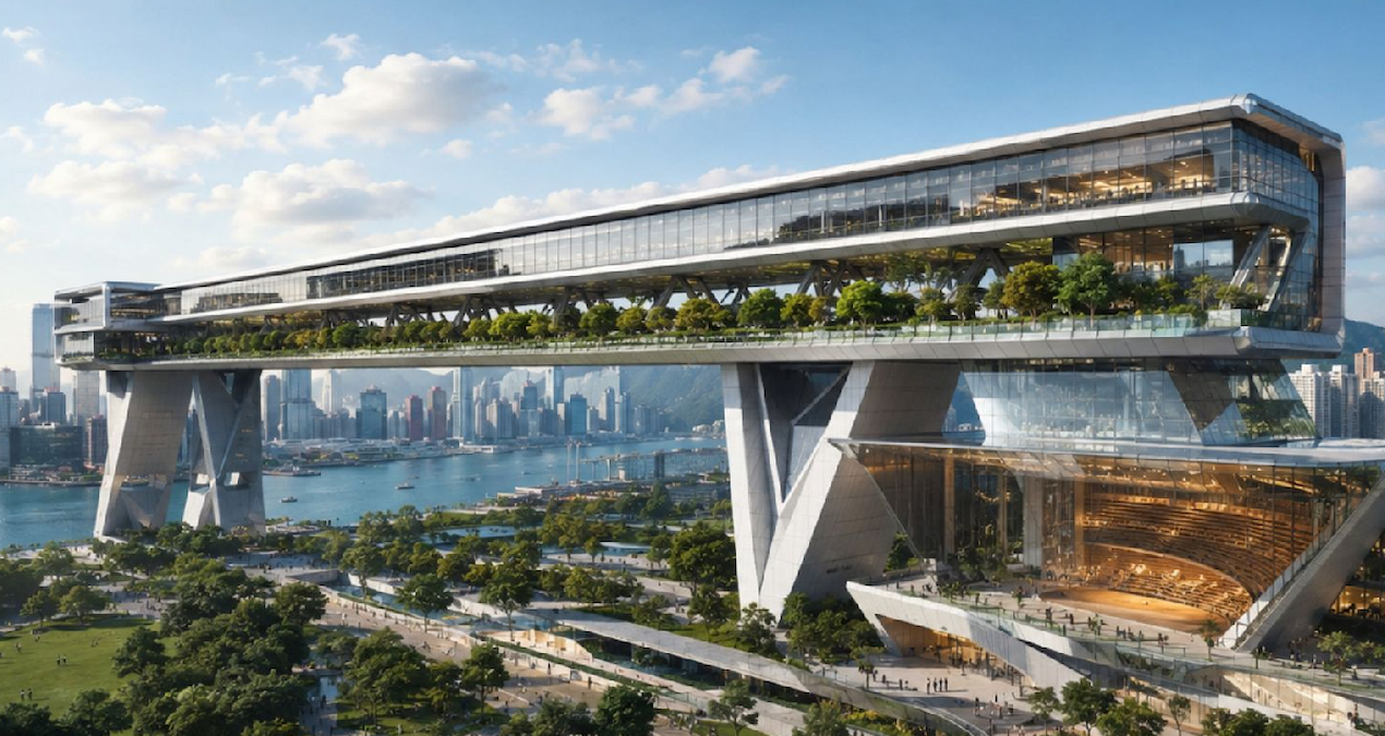 Dikey ofislerin devri kapandı: İlk yatay plaza geliyor