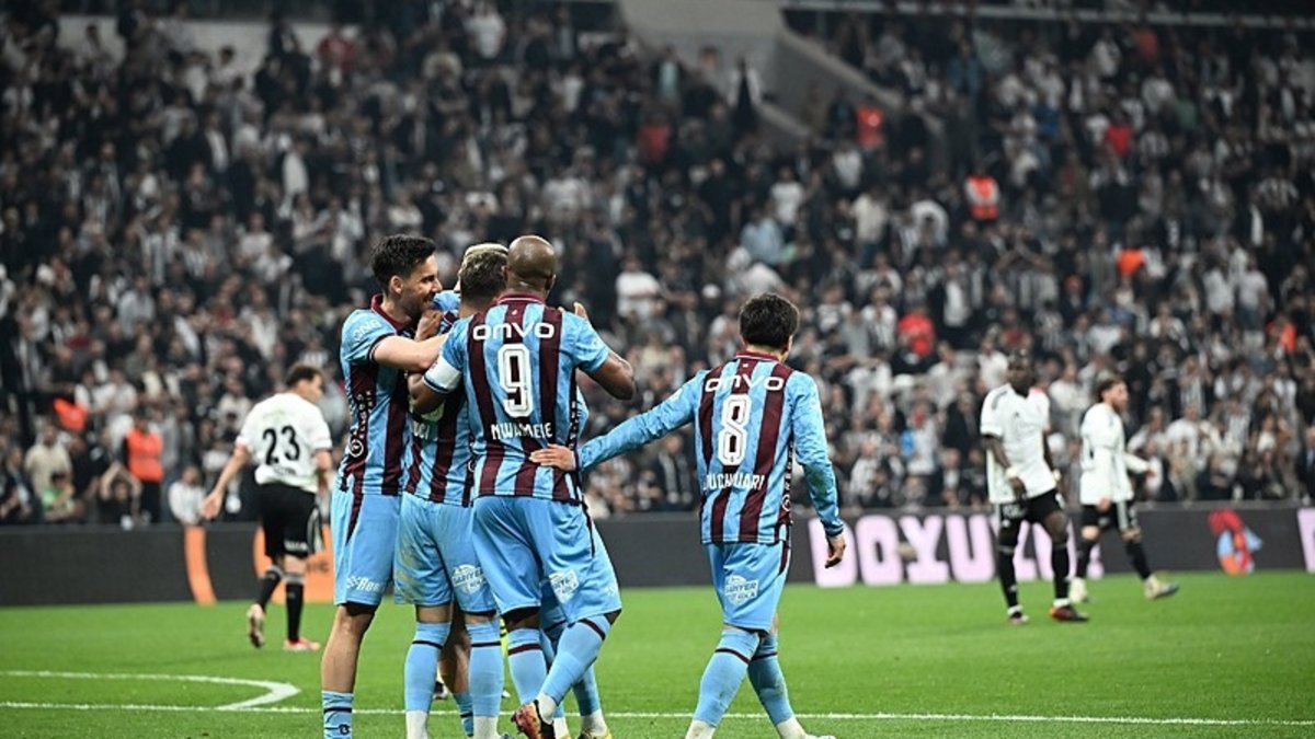 Dolmabahçe’deki derbiyi kazanan Trabzonspor!