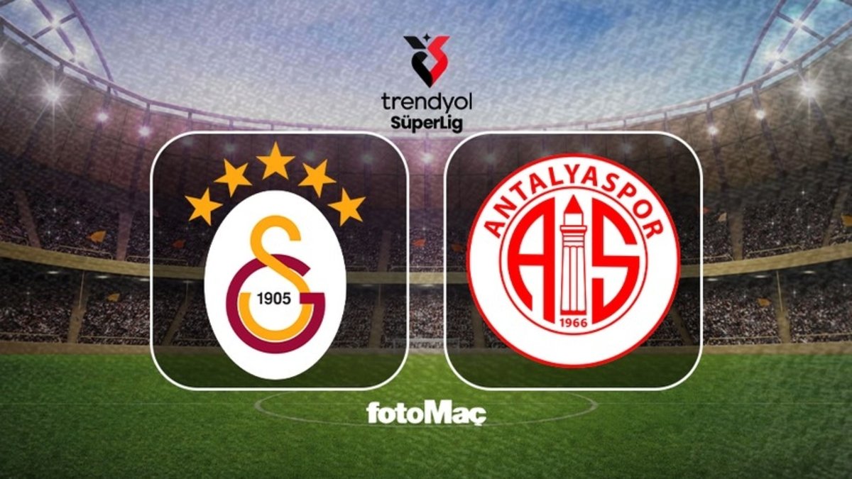 Galatasaray-Hesap.com Antalyaspor maçı | CANLI İZLE (Trendyol Süper Lig)