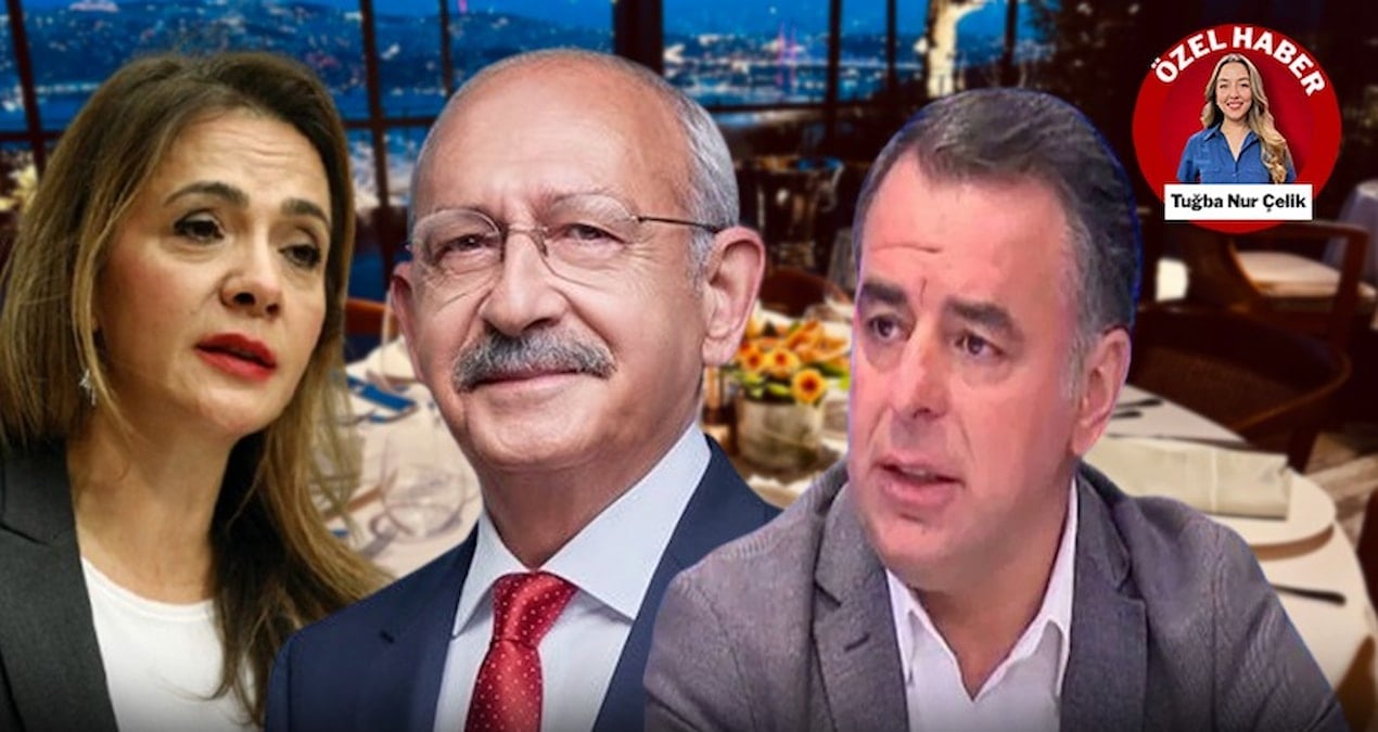 ‘Gizli’ denilen buluşma düğün yemeği çıktı!