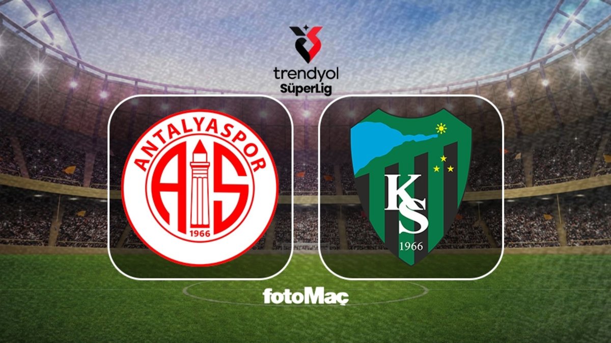 Hesap.com Antalyaspor-Kocaelispor maçı saat kaçta, hangi kanalda?