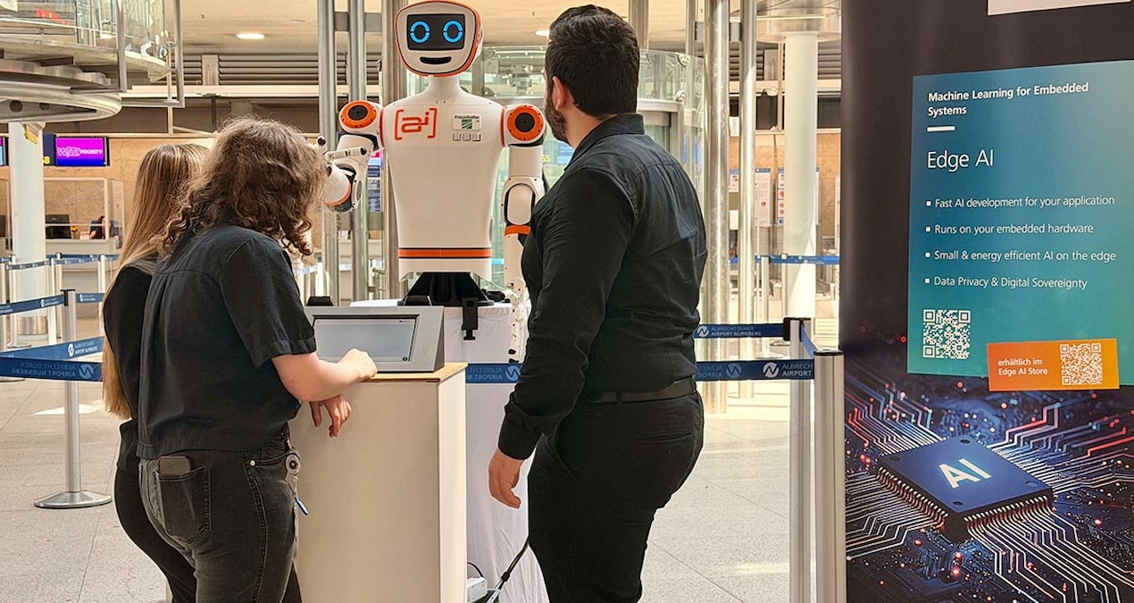 İnsansı robotlar havalimanlarında çalışmaya başlayacak