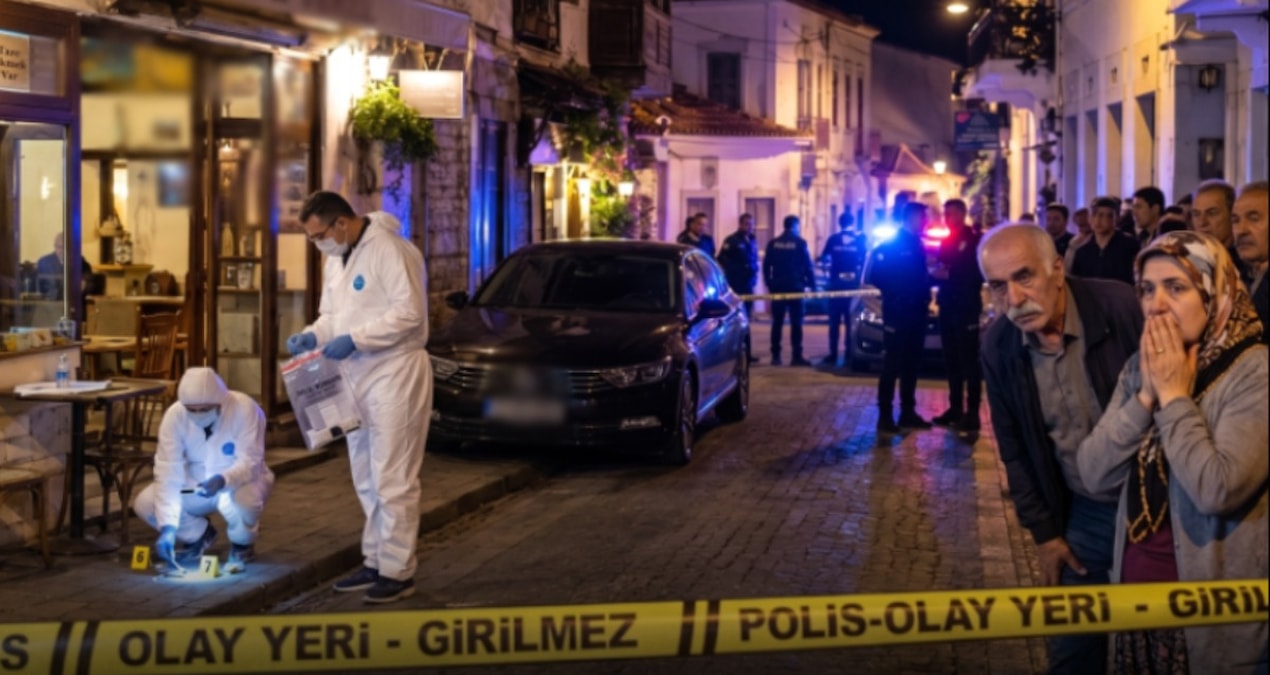 İzmir’de kan donduran cinayet! Akrabasını öldürüp cesedini kahvenin önüne attı