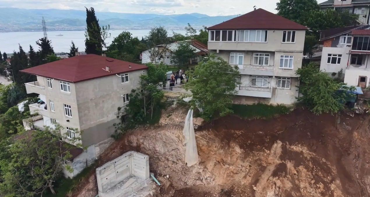 Kocaeli’nde temel kazısı kabusa döndü; 5 bina boşaltıldı