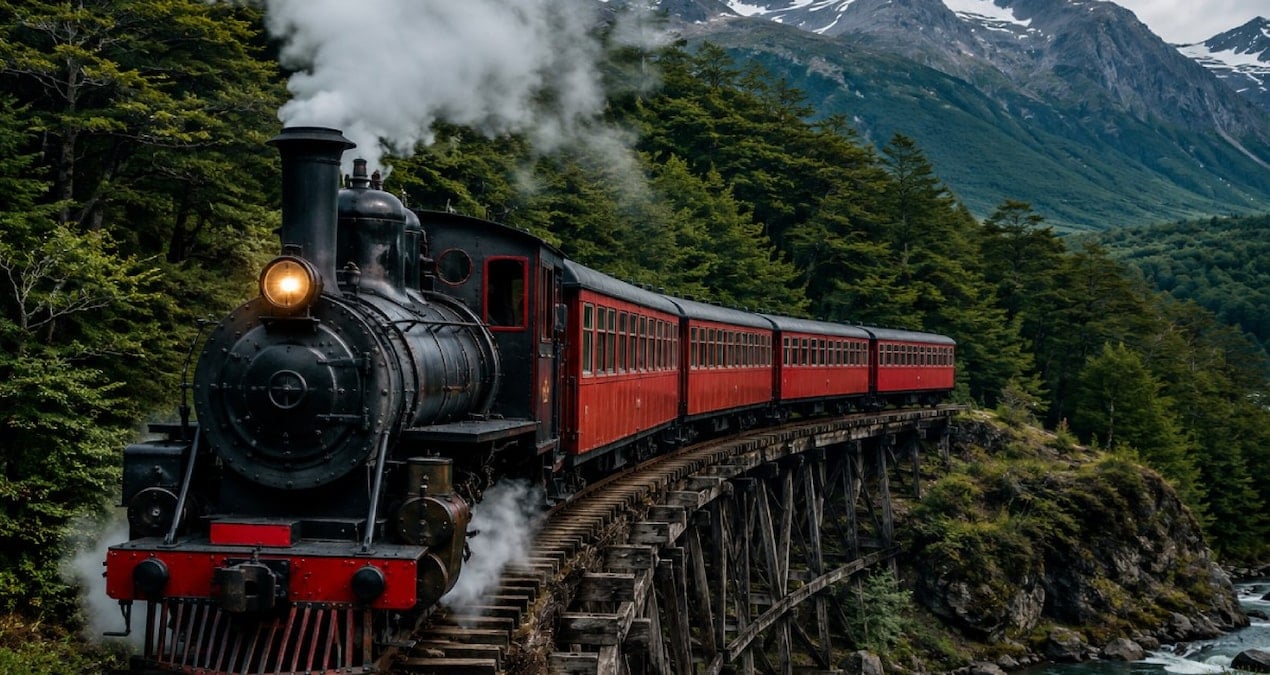 Mahkumların kullandığı eski tren hattı artık bambaşka bir amaca hizmet ediyor