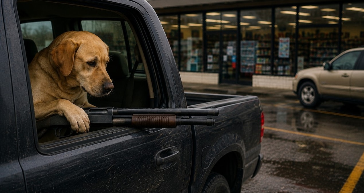 Market önünde akılalmaz olay! Köpek pompalı tüfekle kadını vurdu