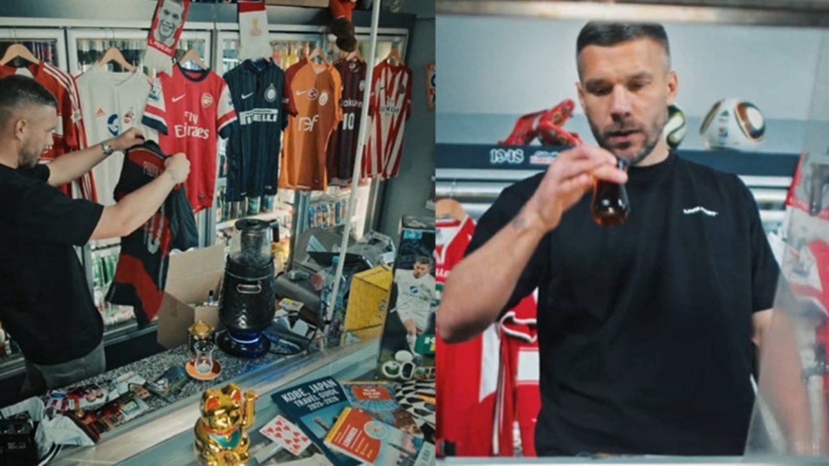 Podolski haftaya bırakıyor! Veda videosunda Galatasaray detayı…