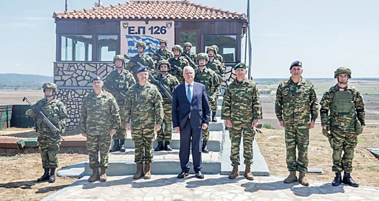 Sınır karakolunda sabahladı Türkiye’ye mesaj yolladı! ATEŞLE OYNUYOR