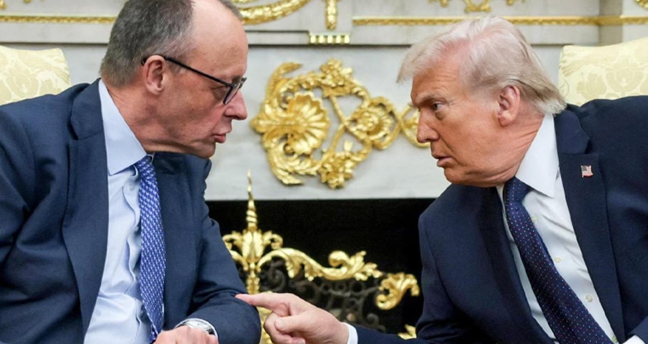 Tam buzlar eridi derken Almanya Başbakanı’ndan Trump’ı küplere bindirecek sözler!