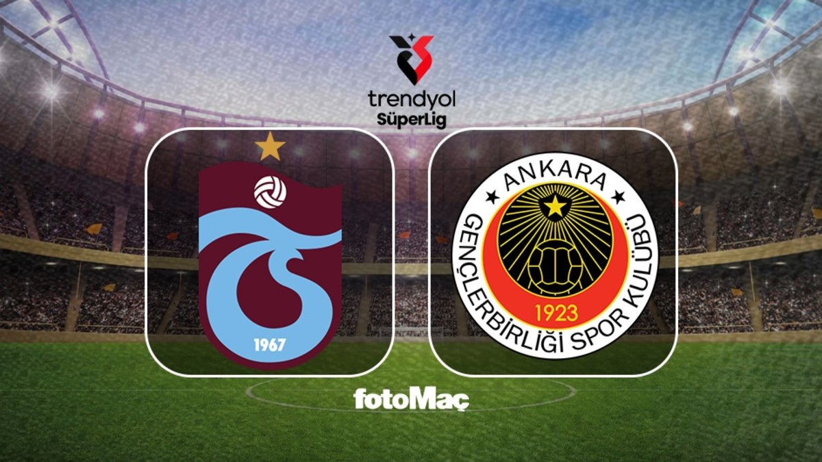 Trabzonspor – Natura Dünyası Gençlerbirliği maçı saat kaçta?