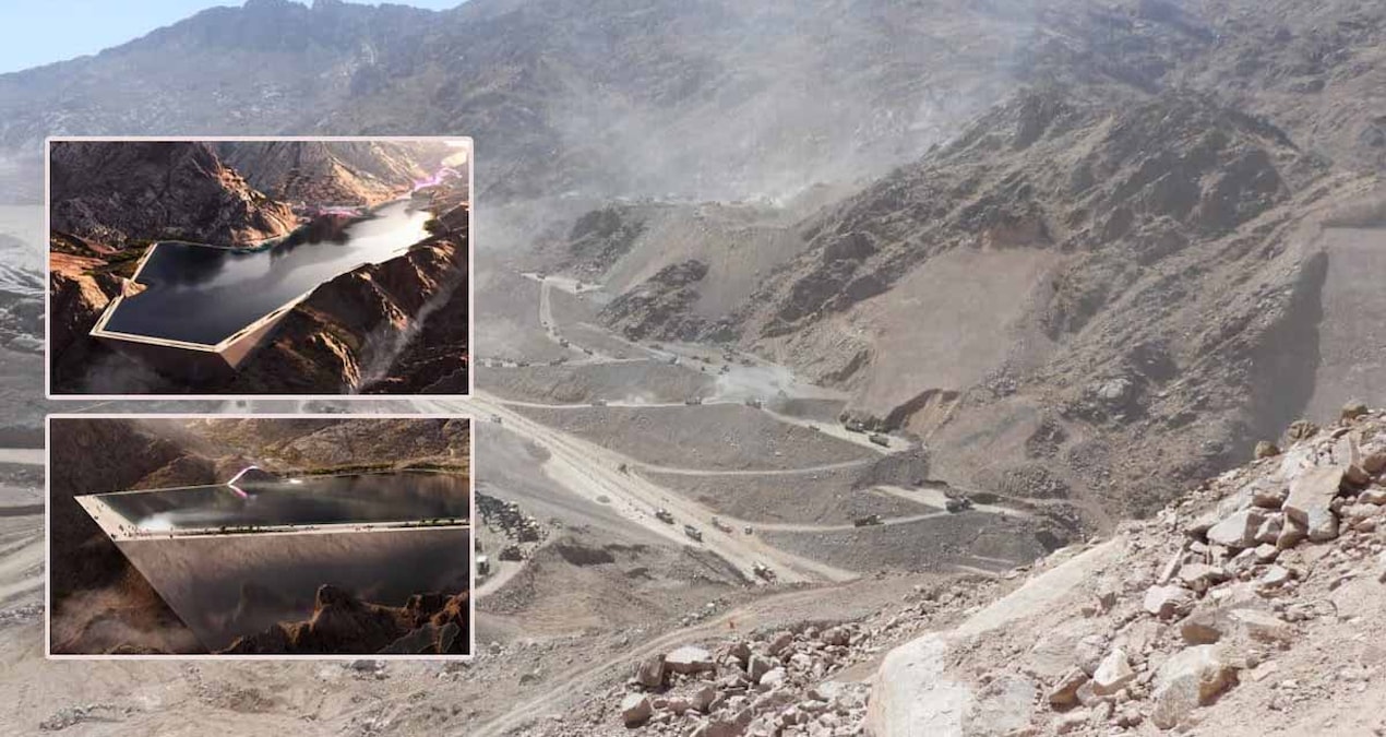 3 dev barajı kullanarak dağların içine 2,8 kilometrelik göl yapacaklar