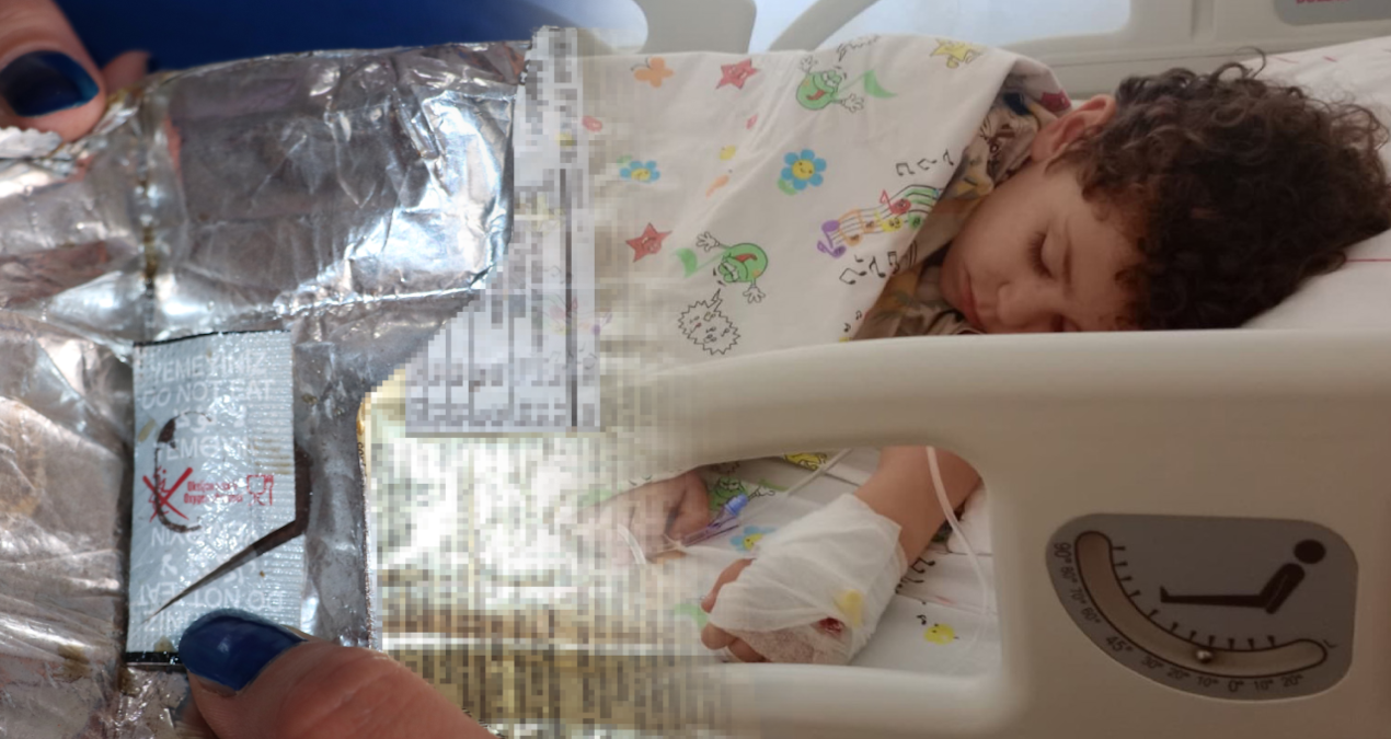 Paketli gıdalardaki gizli tehlike! 6 yaşındaki çocuk hastanelik oldu