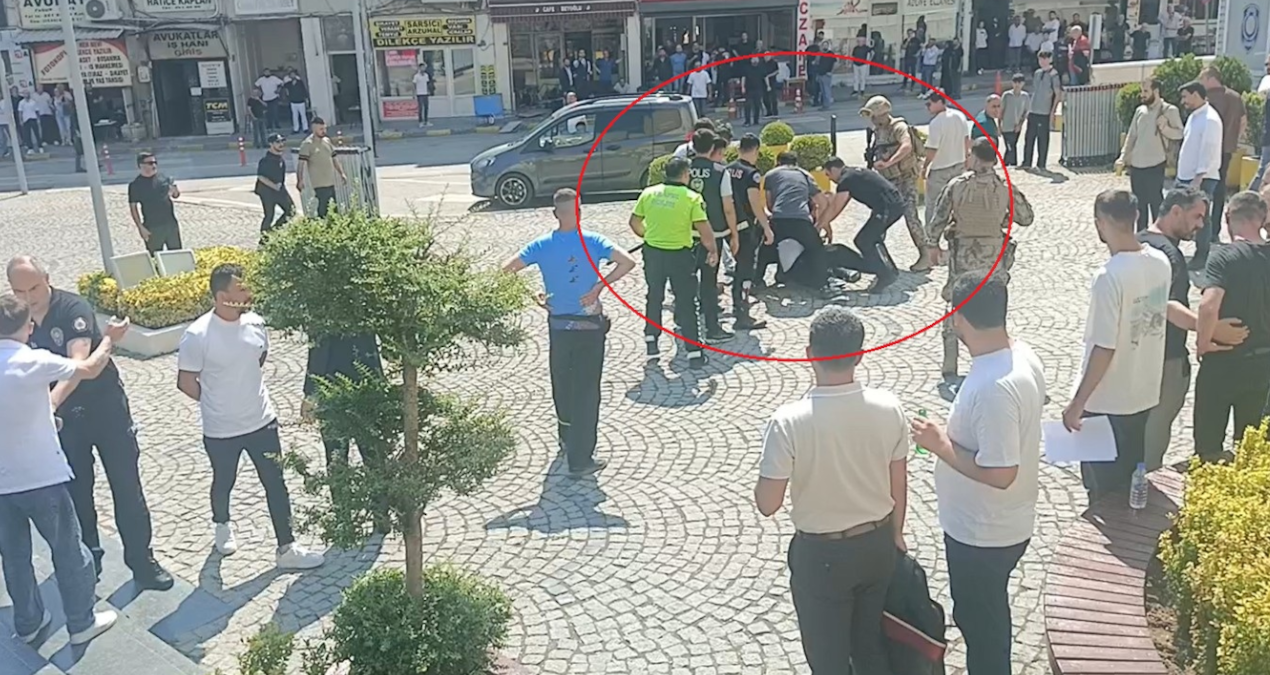 Bursa Adliyesi karıştı: 1’i polis 3 yaralı