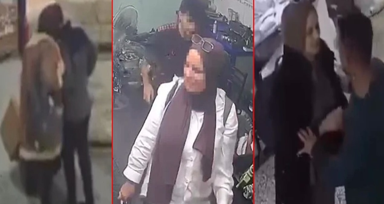 Seri tacizci kadın kameralara yakalandı: Mağazalara girip çirkin tekliflerde bulunuyor