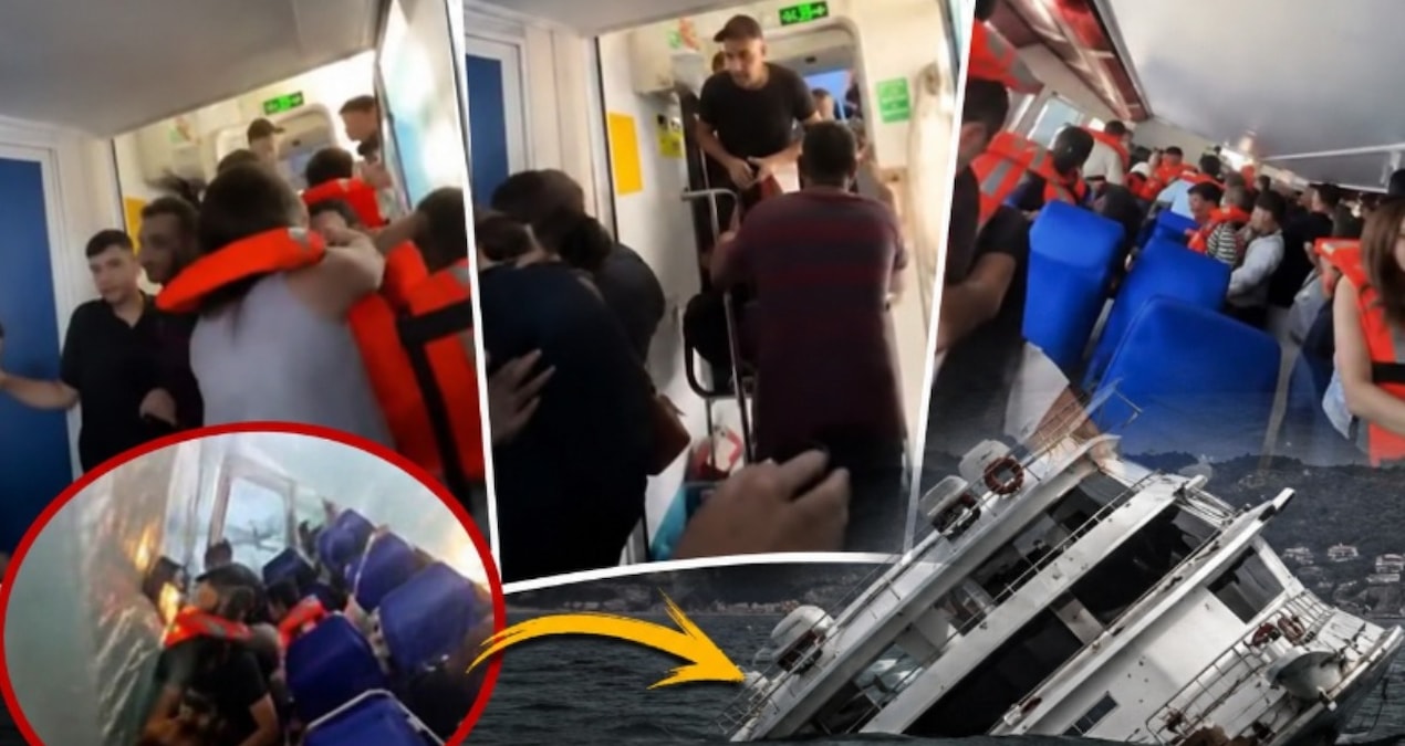 Batan gemideki son anlar ortaya çıktı… Tehlikeyi hemen fark edememişler