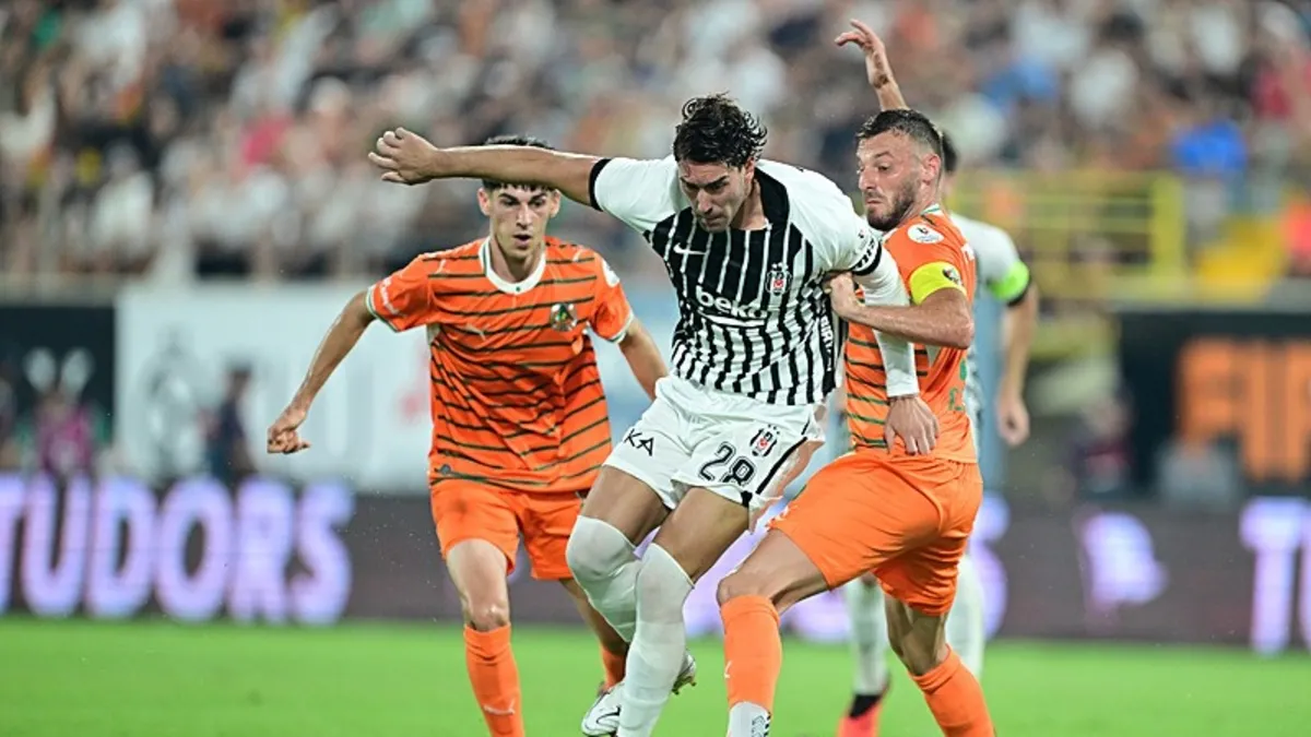 Beşiktaş Corendon Alanyaspor’a deplasmanda mağlup!