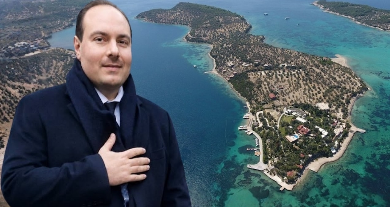 İzmir açıklarındaki cennet ada tarikatın malı çıktı!