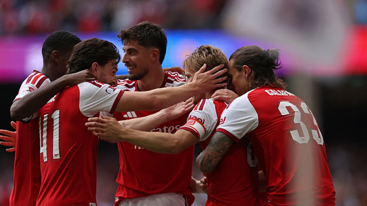 Manchester City’i yenen Arsenal Community Shield Kupası’nı kazandı!
