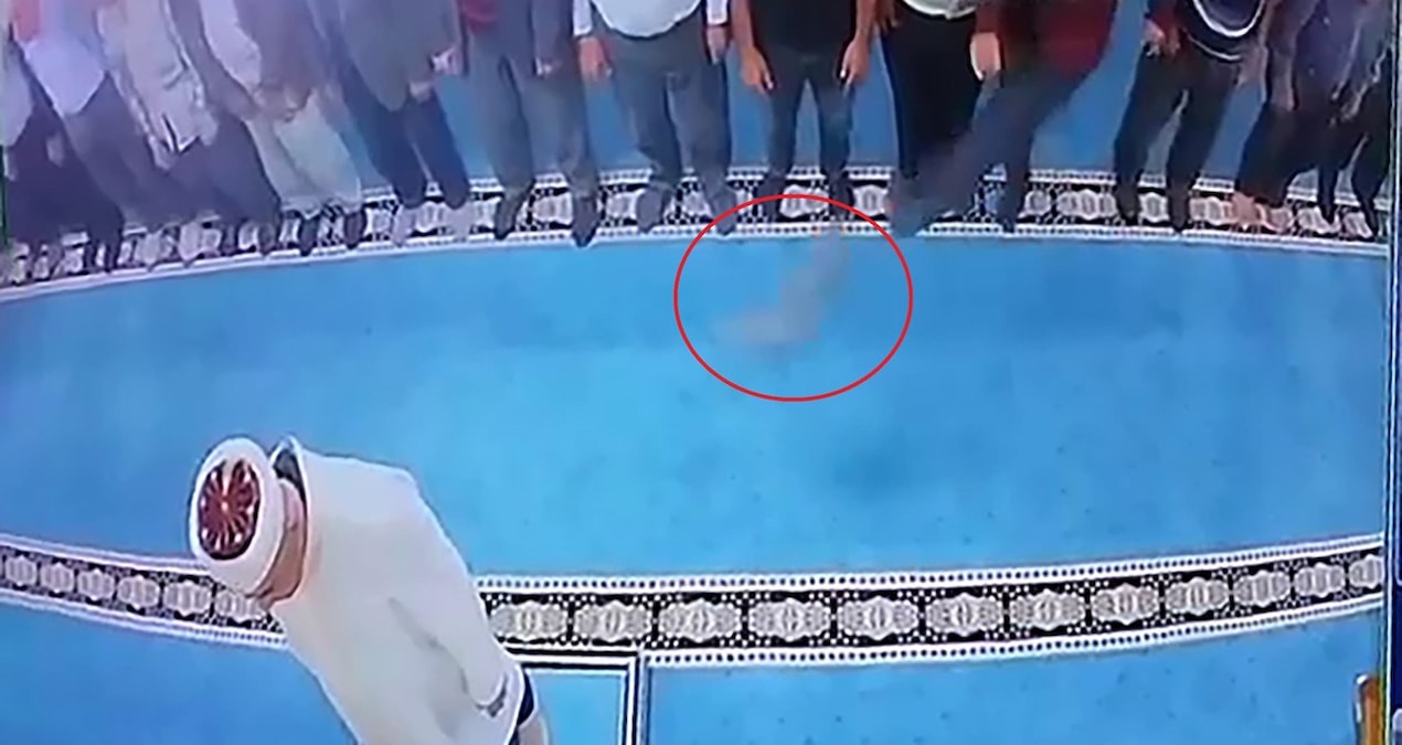 Kediyi tekmeleyip imamın kafasına atmıştı! Gözaltına alındı